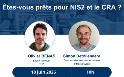 Replay Webinar – Accès distant sécurisé : êtes-vous prêts pour NIS2 et le CRA ?